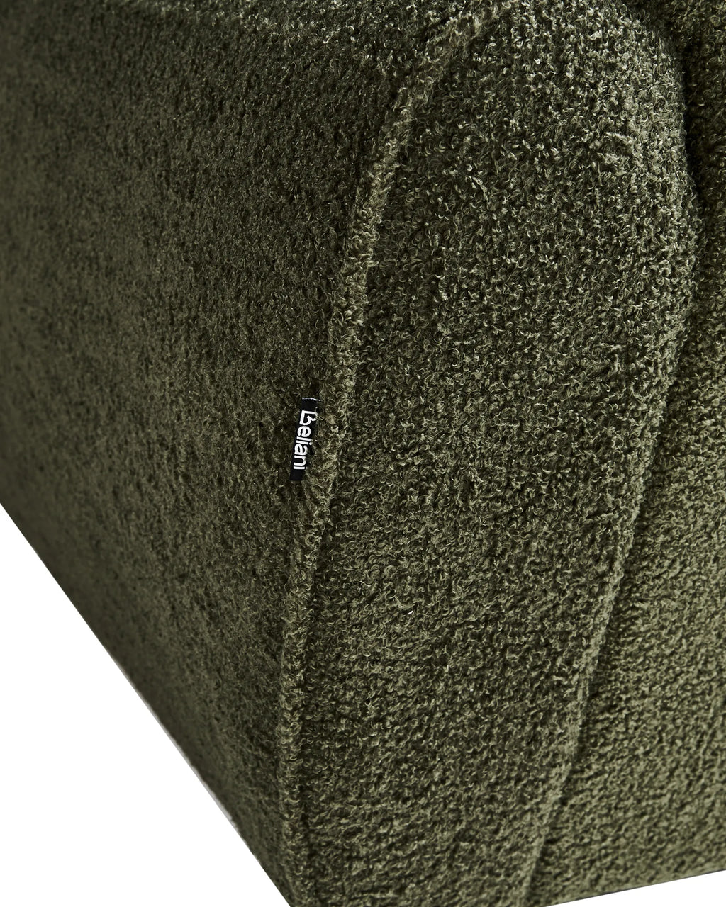 Armchair ELLEDE Boucle Dark Green
