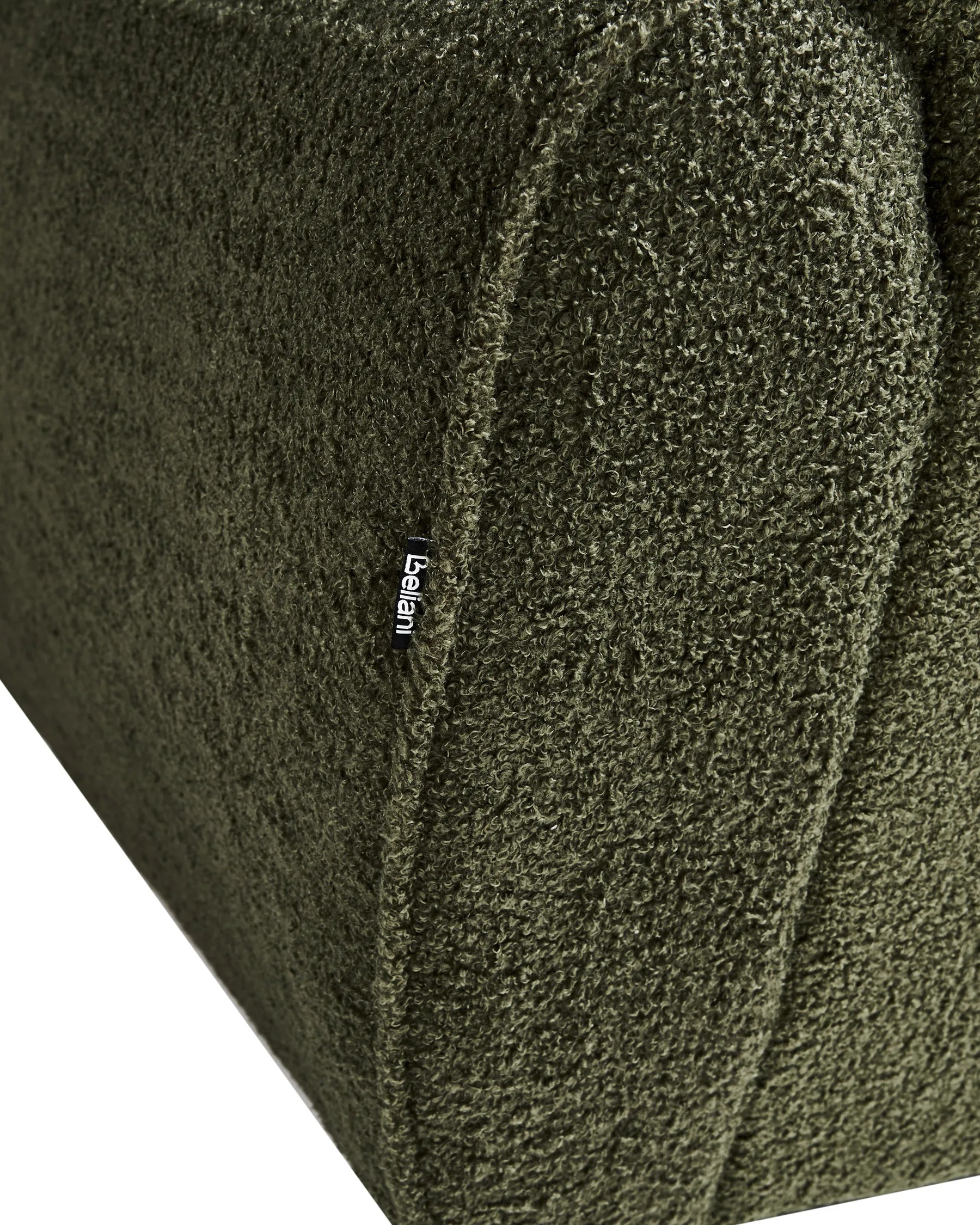 Armchair ELLEDE Boucle Dark Green