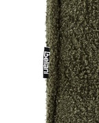 Armchair ELLEDE Boucle Dark Green