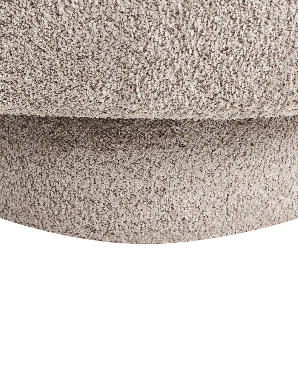 Swivel Armchair AYLO Boucle Taupe