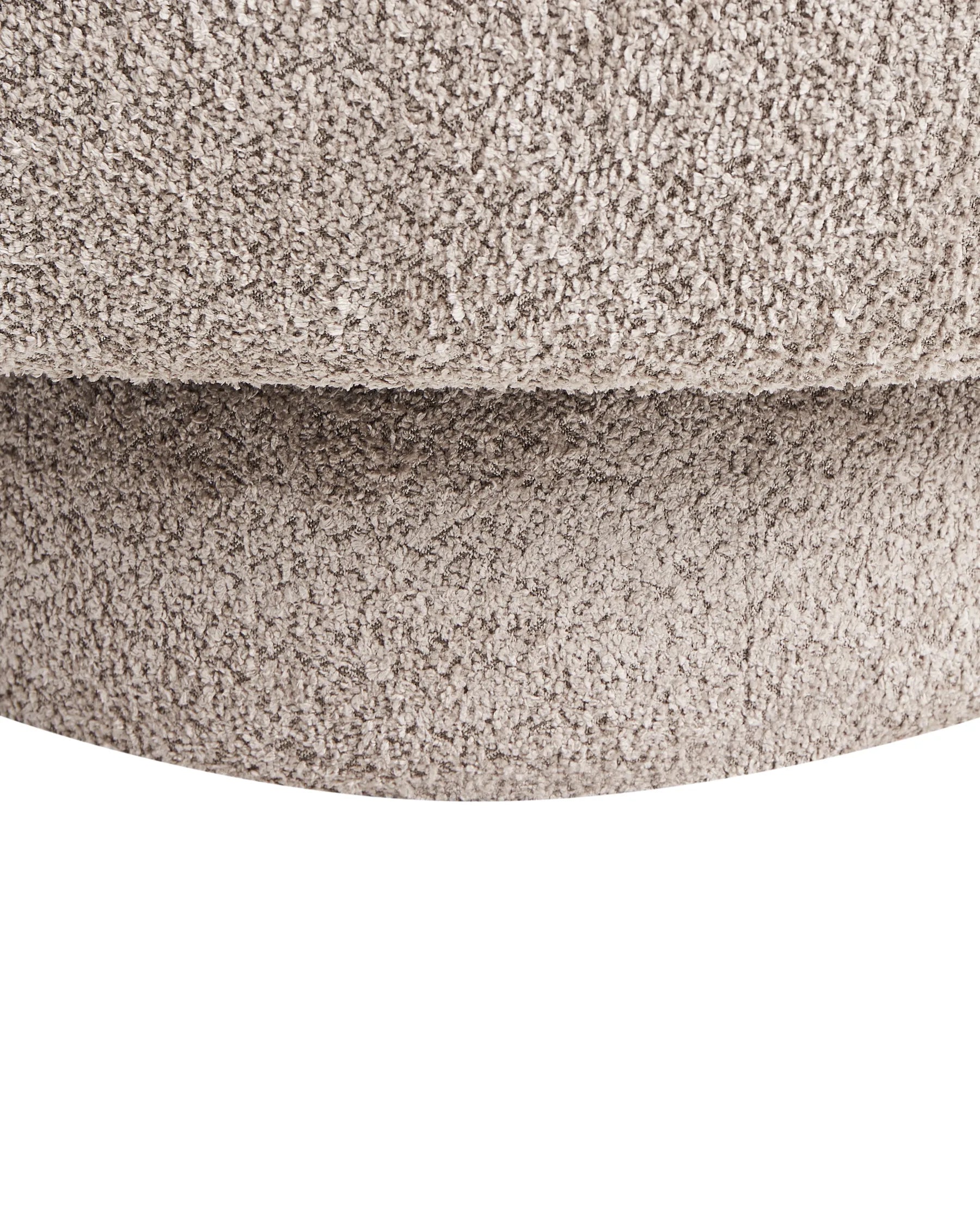 Swivel Armchair AYLO Boucle Taupe