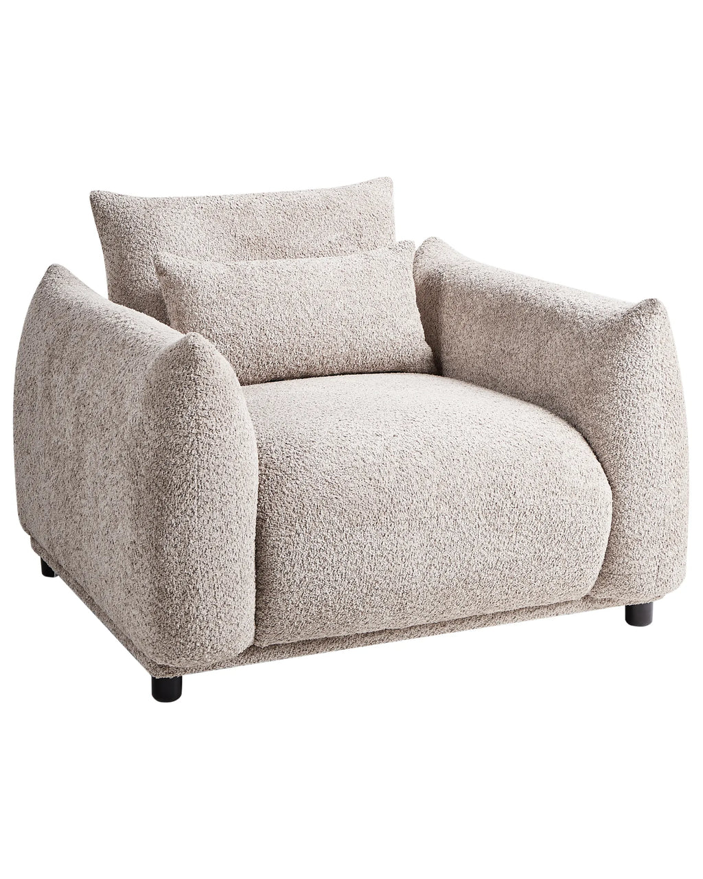 Armchair JAMSA Boucle Taupe