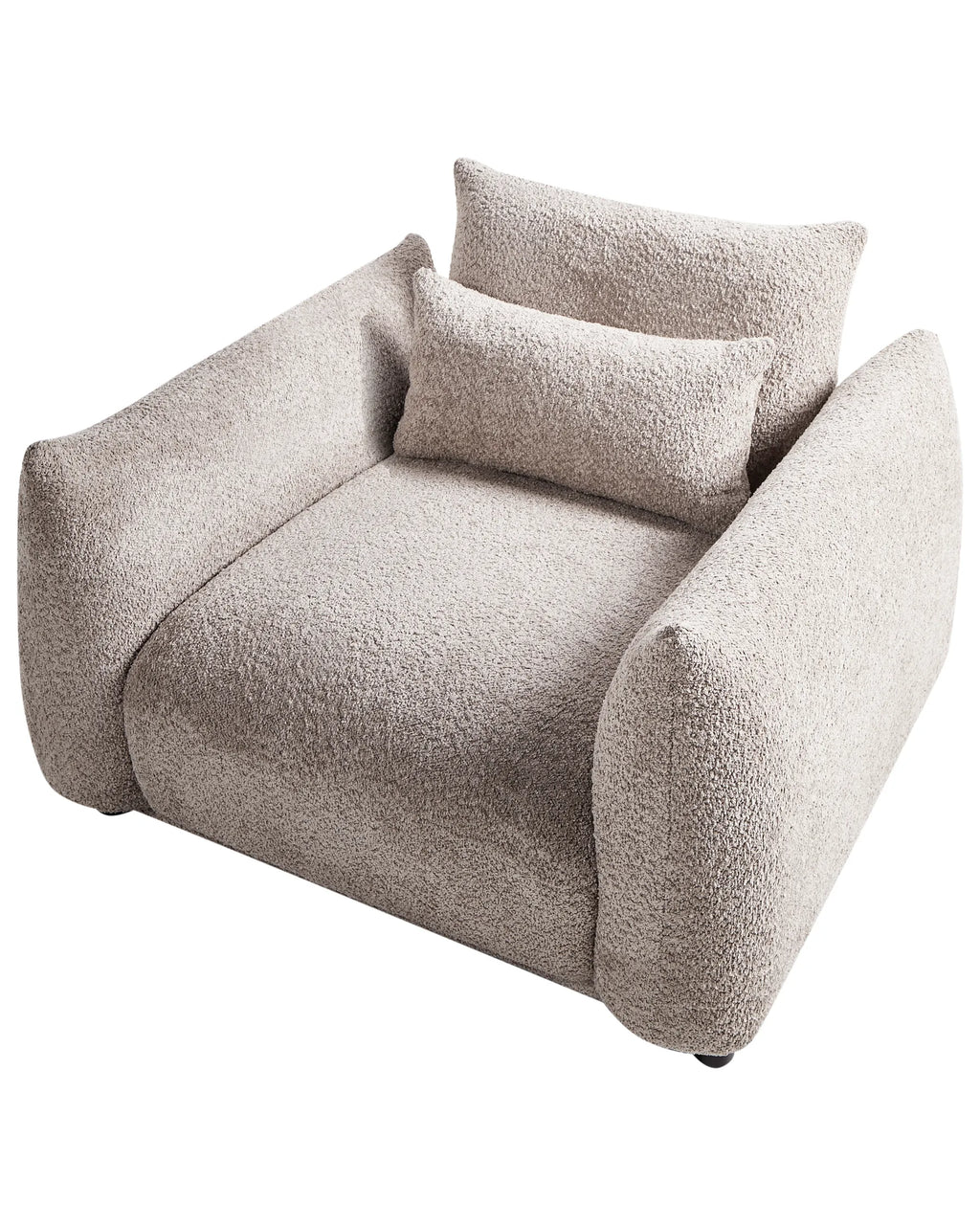 Armchair JAMSA Boucle Taupe