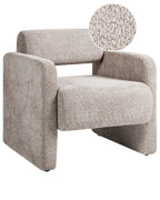 Armchair HALLSBERG Boucle Taupe