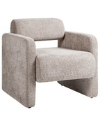 Armchair HALLSBERG Boucle Taupe