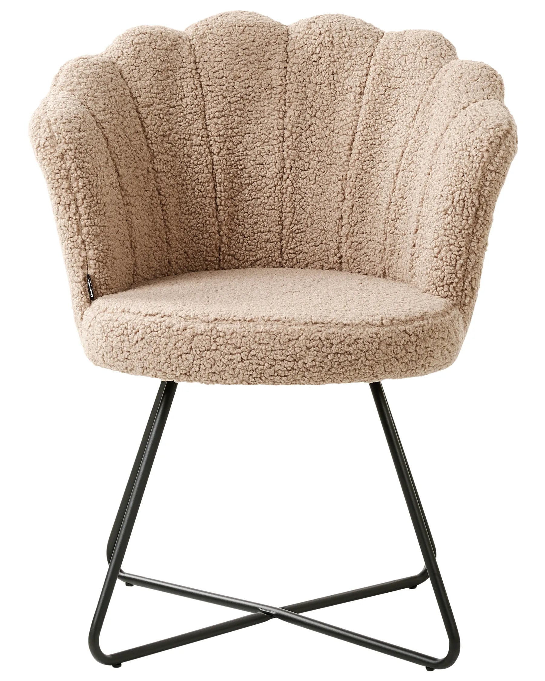 Armchair LOVELOCK Boucle Beige
