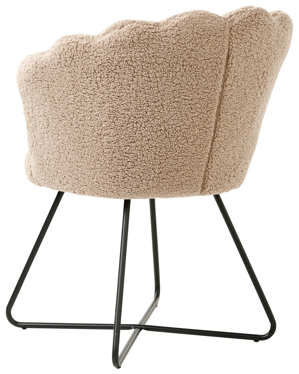 Armchair LOVELOCK Boucle Beige