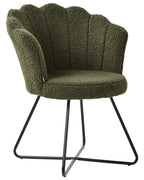 Armchair LOVELOCK Boucle Dark Green