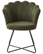 Armchair LOVELOCK Boucle Dark Green