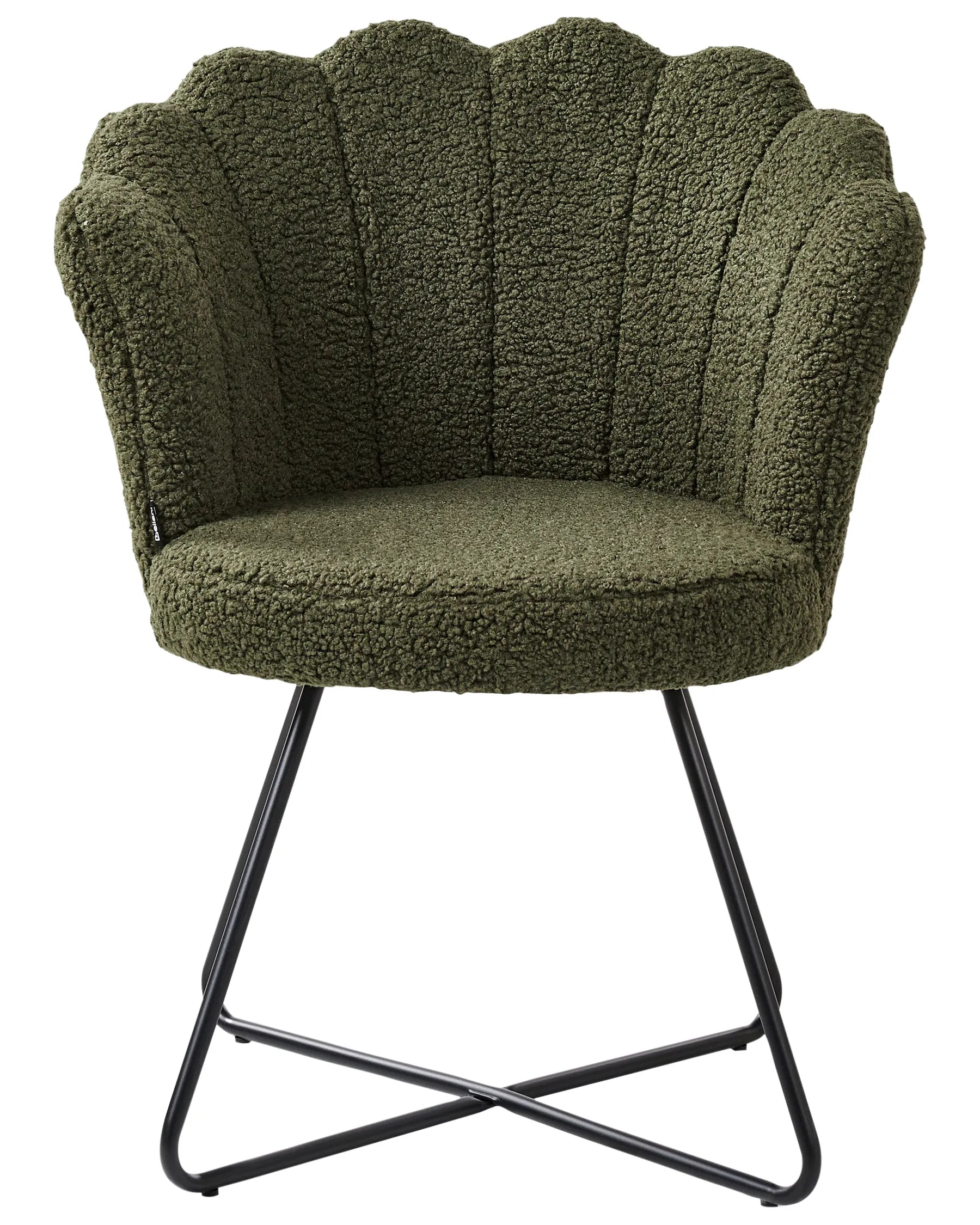 Armchair LOVELOCK Boucle Dark Green