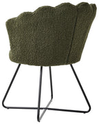 Armchair LOVELOCK Boucle Dark Green