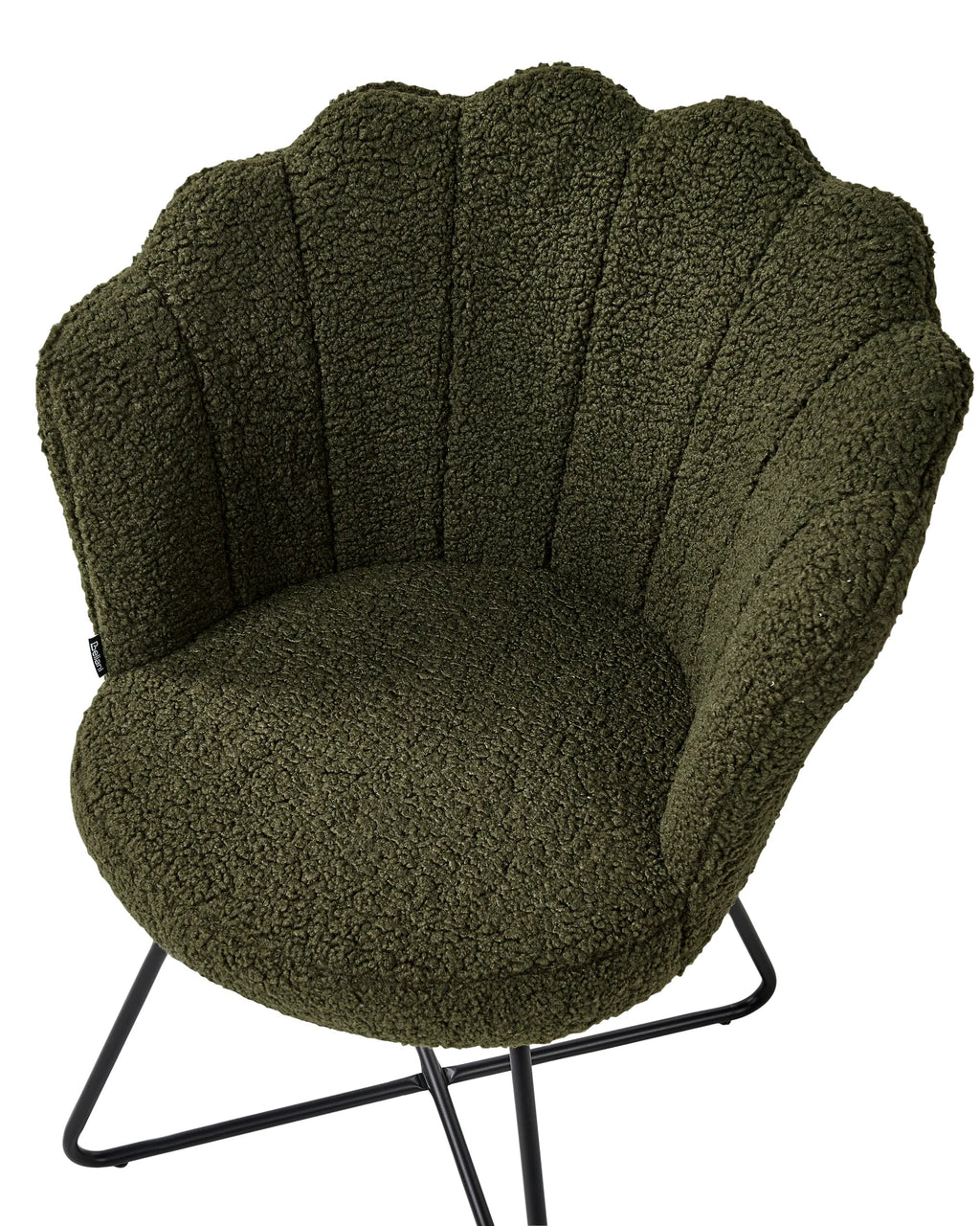 Armchair LOVELOCK Boucle Dark Green