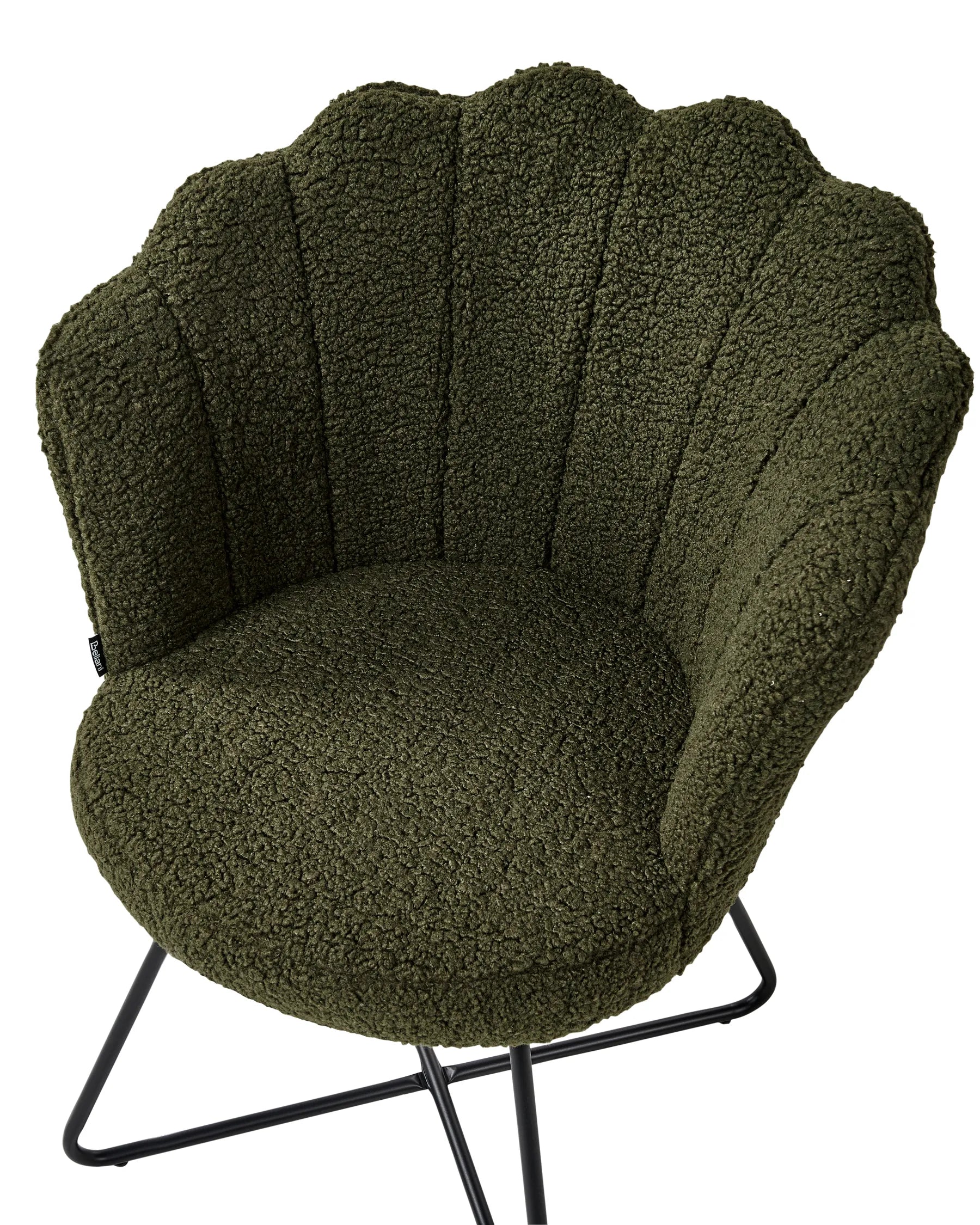 Armchair LOVELOCK Boucle Dark Green