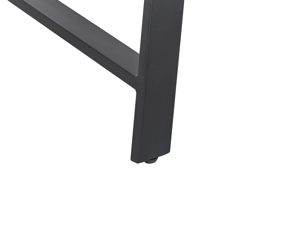 Dining Table WARTON Dark Brown 160 cm 90 cm Pine Wood