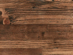 Dining Table WARTON Dark Brown 160 cm 90 cm Pine Wood