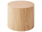 Set of 2 Coffee Tables MANTI Light Brown