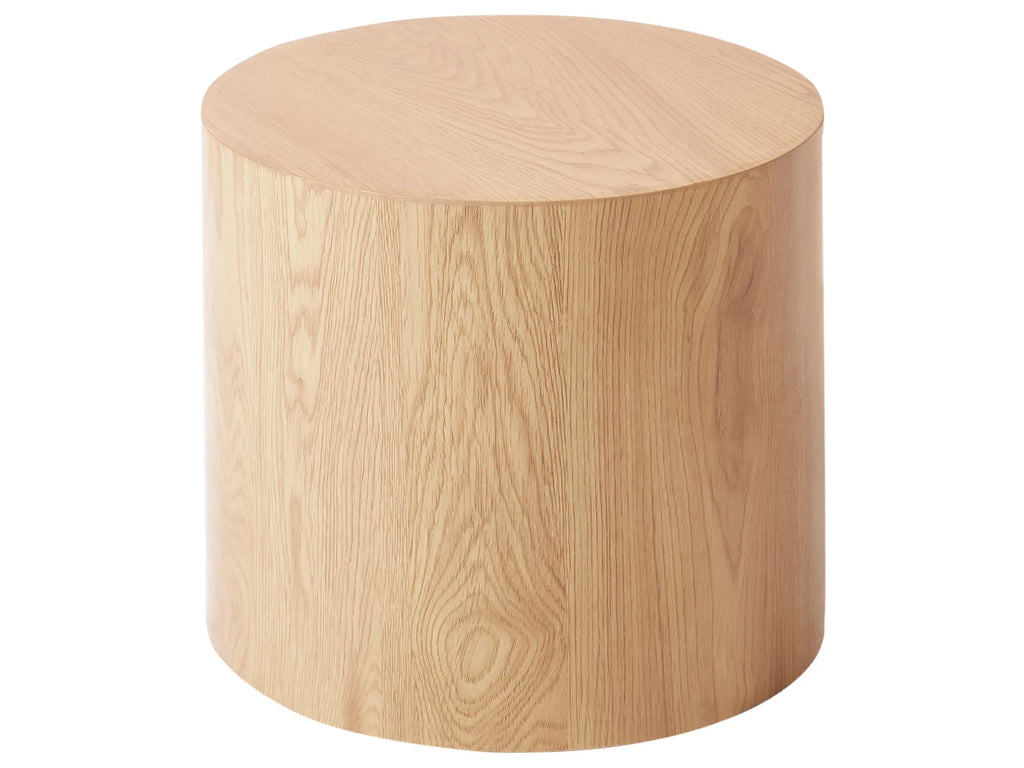 Set of 2 Coffee Tables MANTI Light Brown