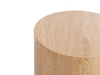 Set of 2 Coffee Tables MANTI Light Brown