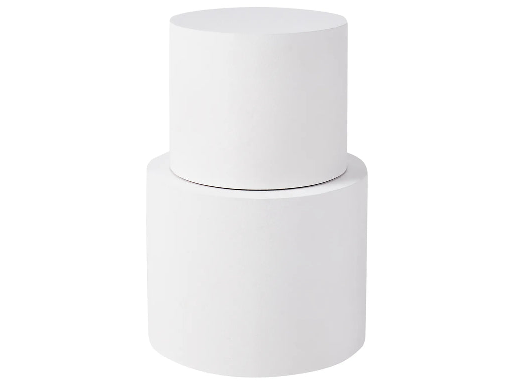 Set of 2 Coffee Tables MANTI White
