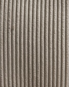 Set of 2 Dining Chairs STURGIS Corduroy Taupe