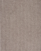 Set of 2 Dining Chairs LOVERNA Corduroy Beige