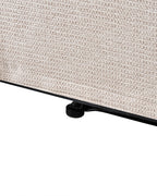 Recliner Chair EVERTON with Footrest Fabric Beige