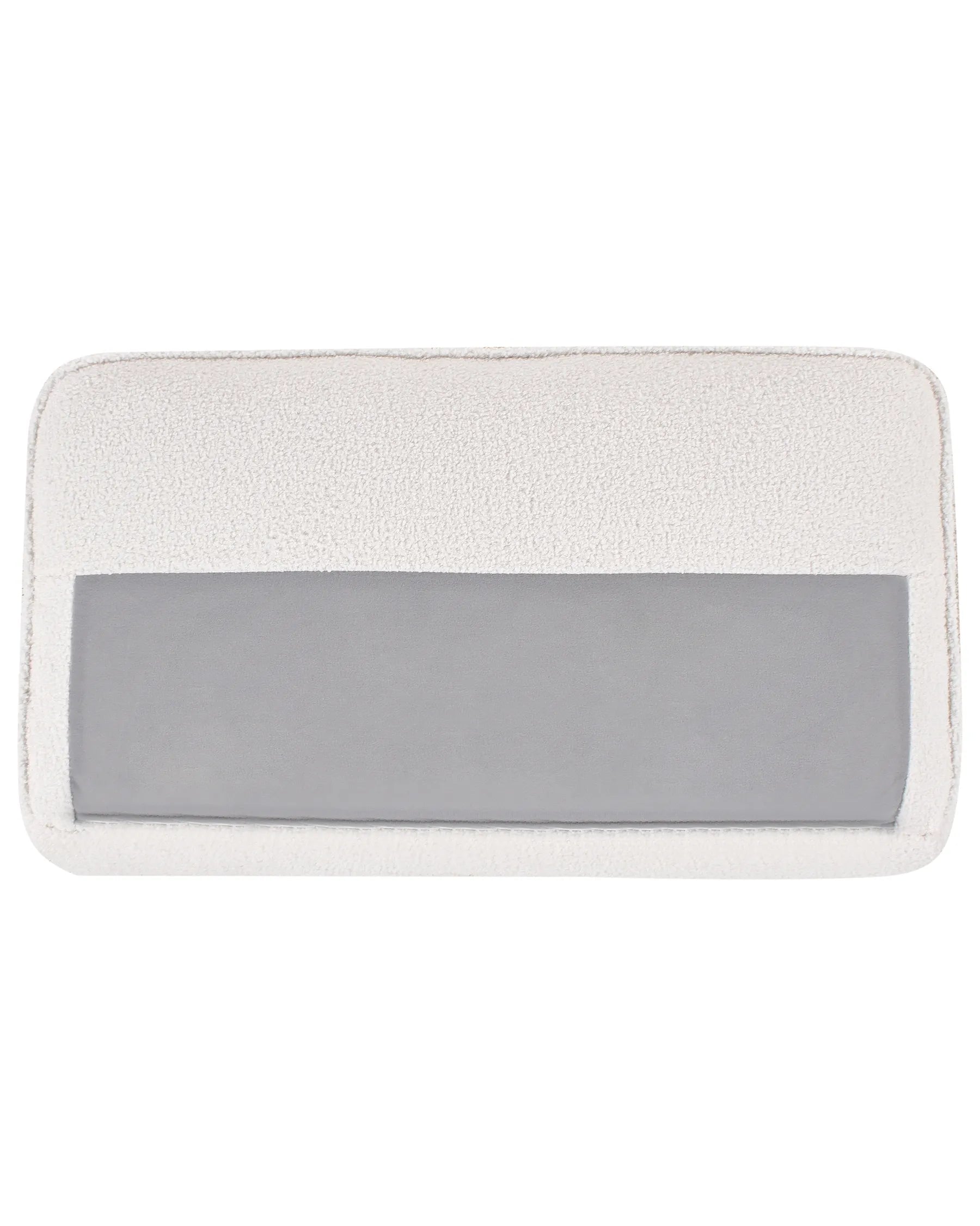 Armchair SAVALEN Boucle White