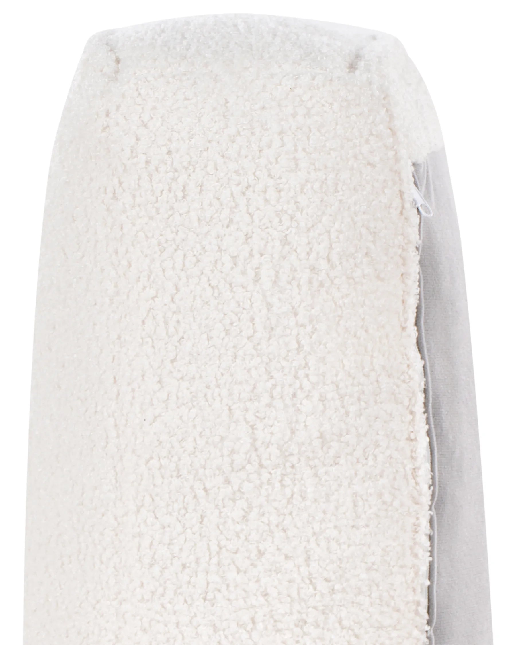 Armchair SAVALEN Boucle White