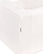Armchair SAVALEN Boucle White
