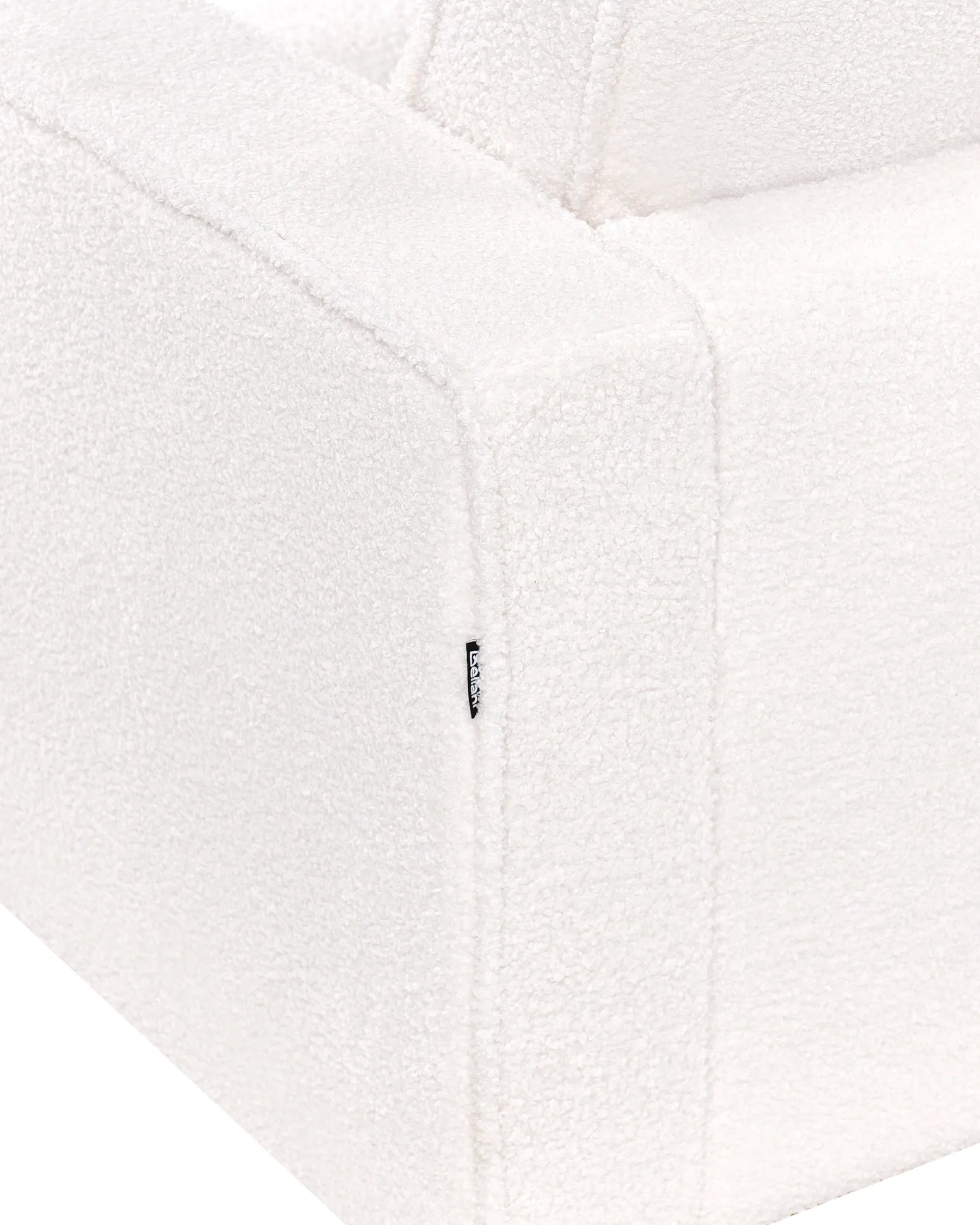 Armchair SAVALEN Boucle White