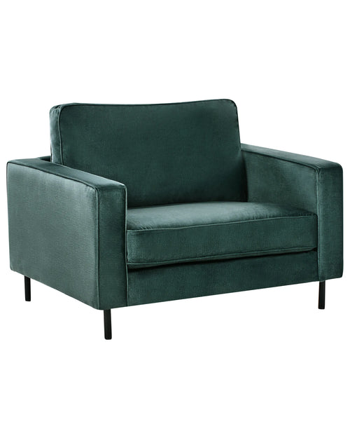 Armchair SAVALEN Velvet Dark Green