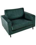 Armchair SAVALEN Velvet Dark Green