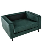 Armchair SAVALEN Velvet Dark Green