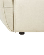 Armchair KUNES Fabric Light Beige