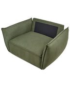 Armchair KUNES Fabric Green