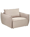 Armchair KUNES Fabric Taupe