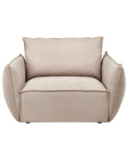 Armchair KUNES Fabric Taupe