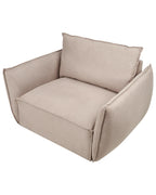 Armchair KUNES Fabric Taupe