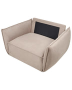 Armchair KUNES Fabric Taupe