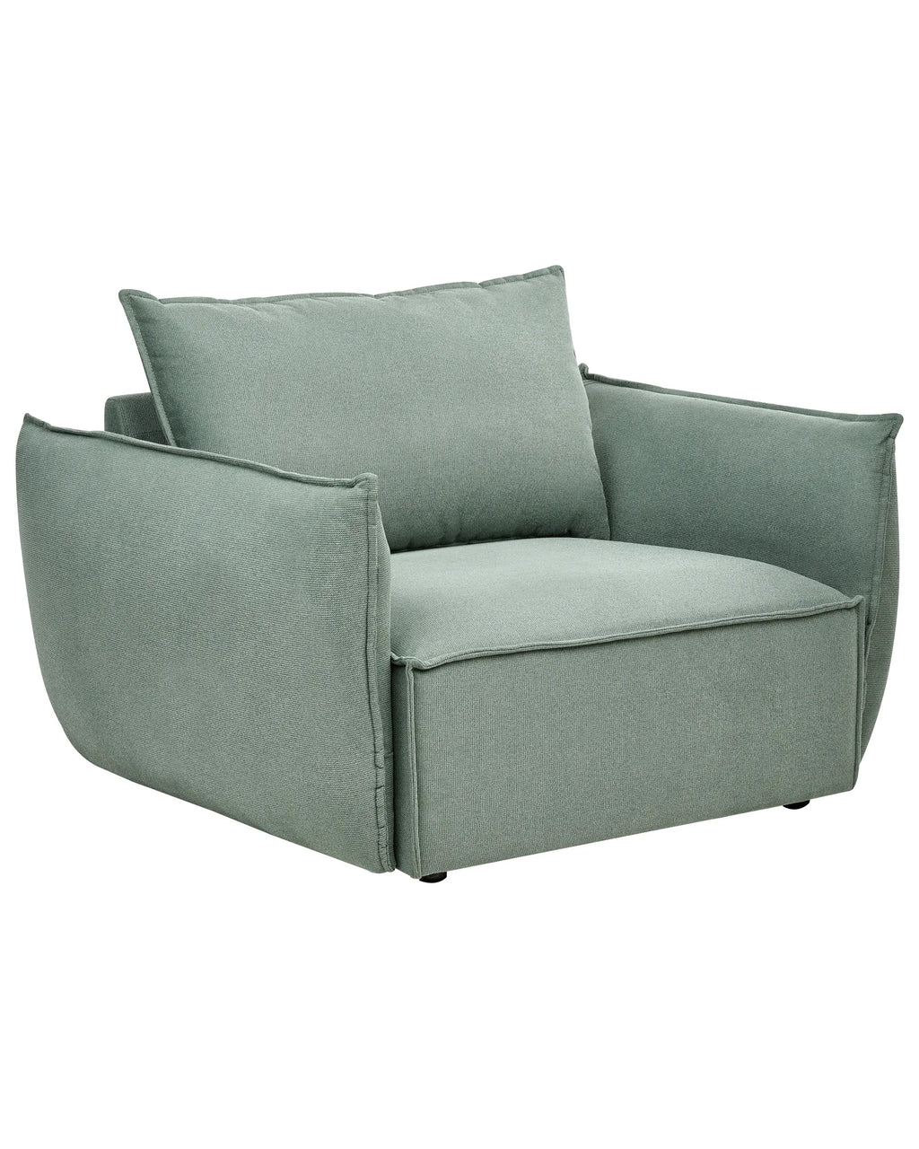Armchair KUNES Fabric Light Green