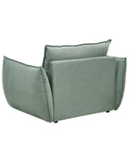 Armchair KUNES Fabric Light Green