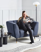Armchair ORSTA Fabric Dark Blue
