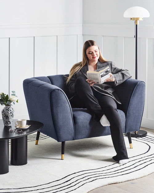 Armchair ORSTA Fabric Dark Blue