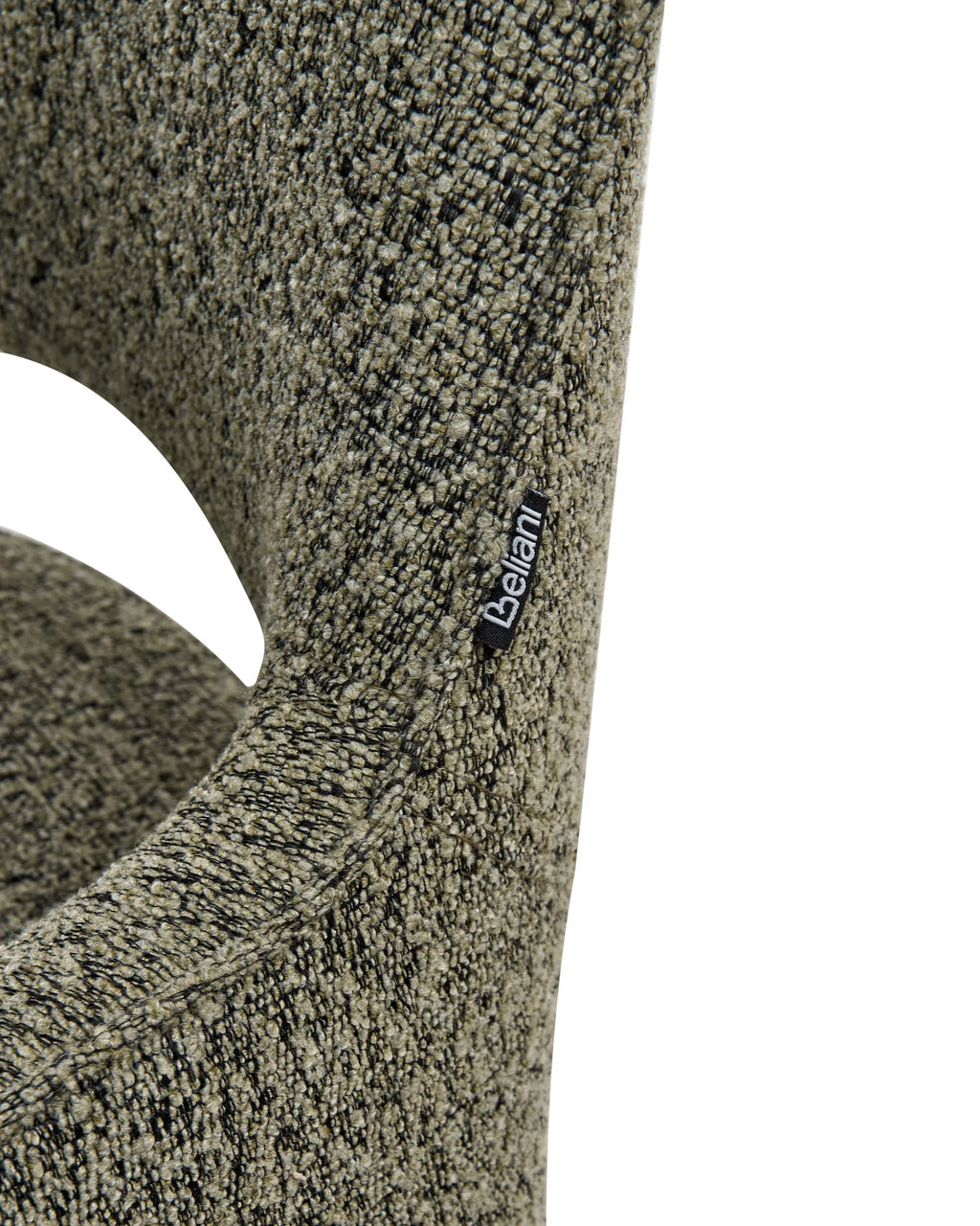 Dining Chair Swivel MORAVIA Boucle Green