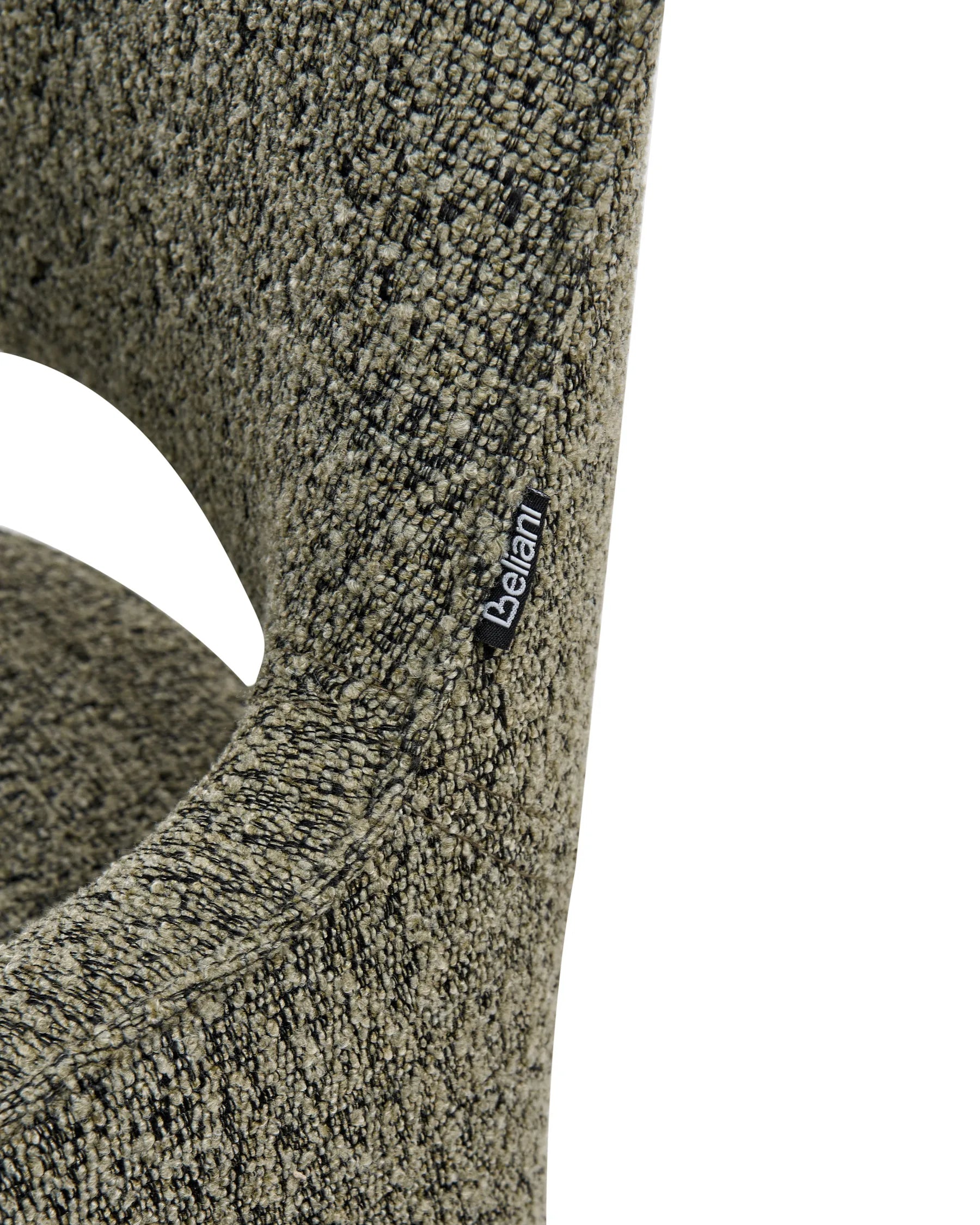 Dining Chair Swivel MORAVIA Boucle Green