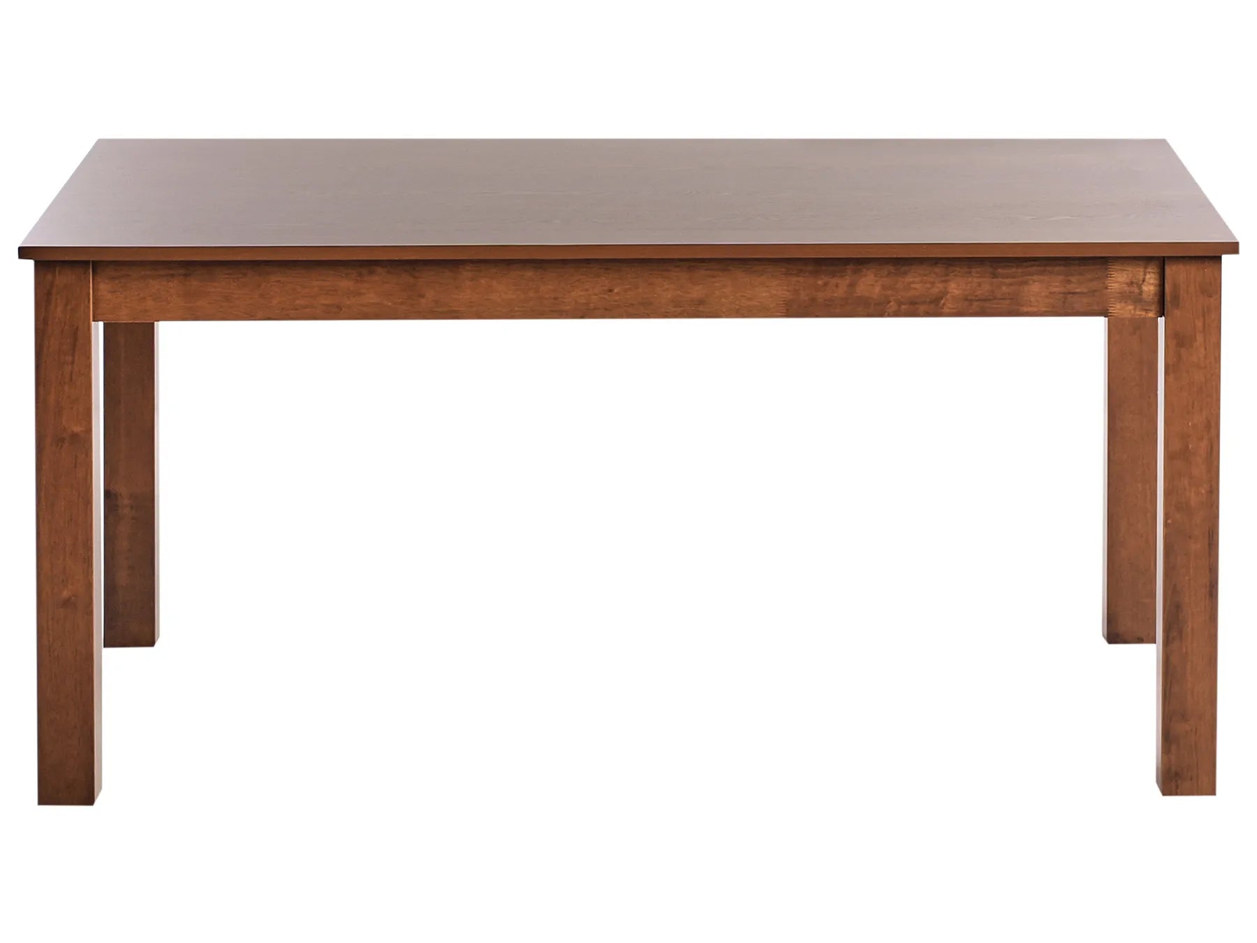 Extending Dining Table MADURA Dark Ash Wood 160/240 cm 90 cm
