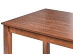 Extending Dining Table MADURA Dark Ash Wood 160/240 cm 90 cm