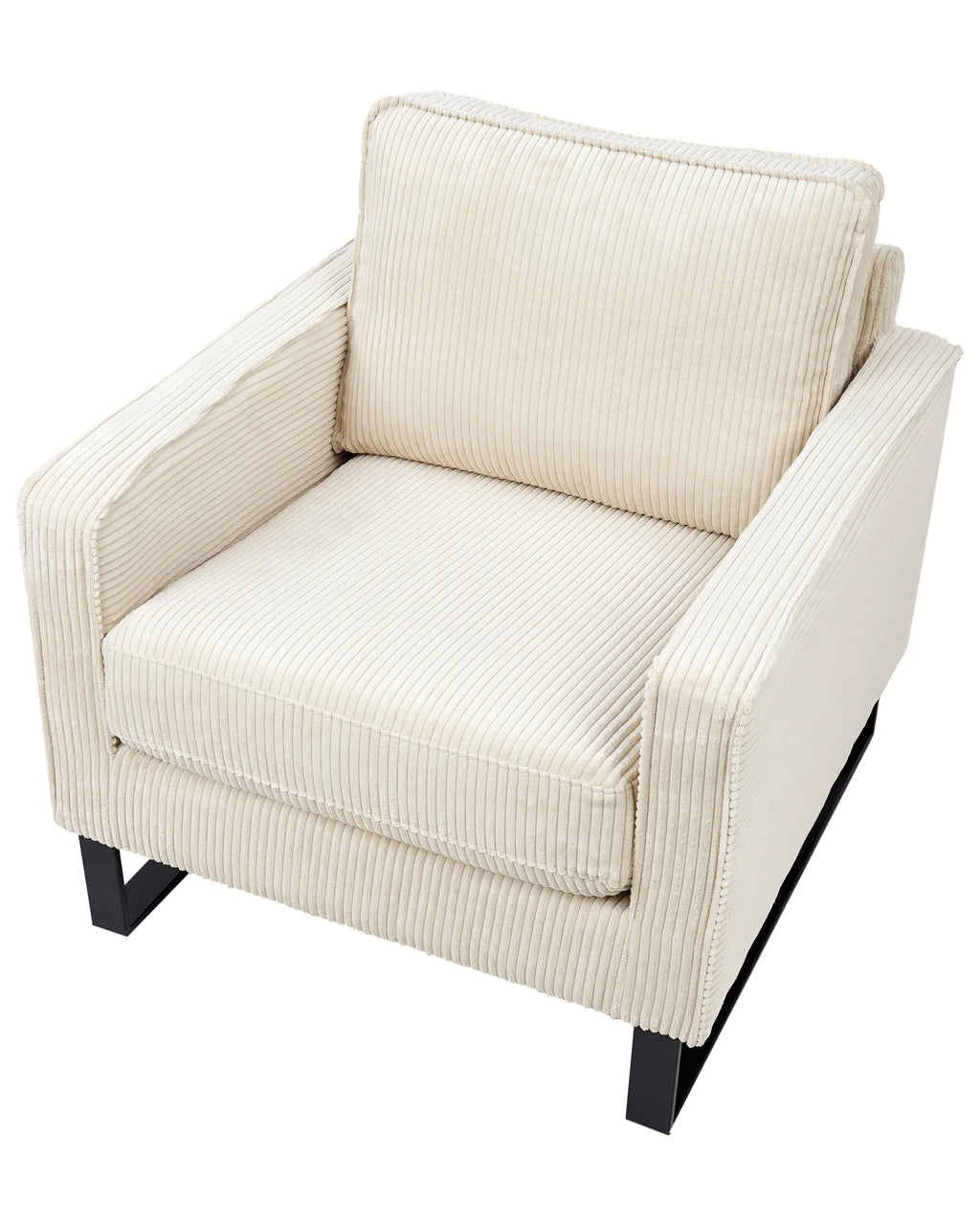Armchair VIND Corduroy Light Beige