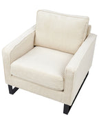 Armchair VIND Corduroy Light Beige