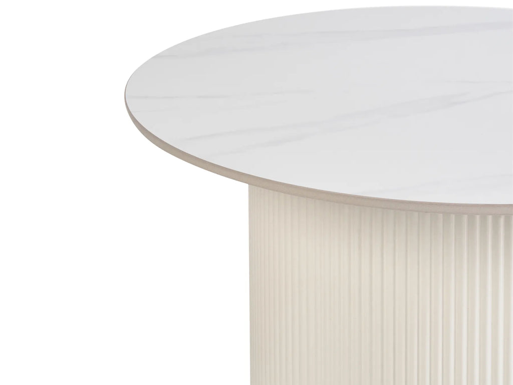 Coffee Table LEONA Ceramic Light Beige